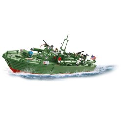 COBI KMPE Byggest - Patrol Torpedo Boat PT-109 - 3726 klodser - Captain John F. Kennedy