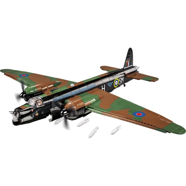 COBI Byggeklodser WW2 Bomber Vickers Wellington MK. II Bombefly - 1162 Klodser