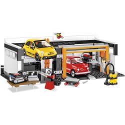 COBI Byggest Abarth Racing Garage Set - 590 Klodser 