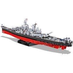 COBI Byggeklodser WW2 Battleship IOWA-Class - 4 in 1  - 2685 Klodser