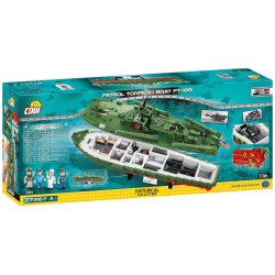 COBI KMPE Byggest - Patrol Torpedo Boat PT-109 - 3726 klodser - Captain John F. Kennedy