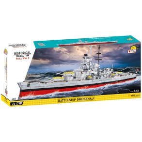 COBI Byggeklodser WW2 Battleship Gneisenau  - 2417 Klodser