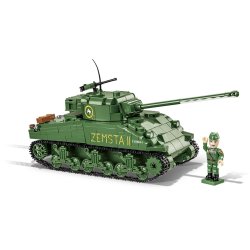 COBI Byggest WW2 Sherman IC Firefly Hybrid - 600 klodser