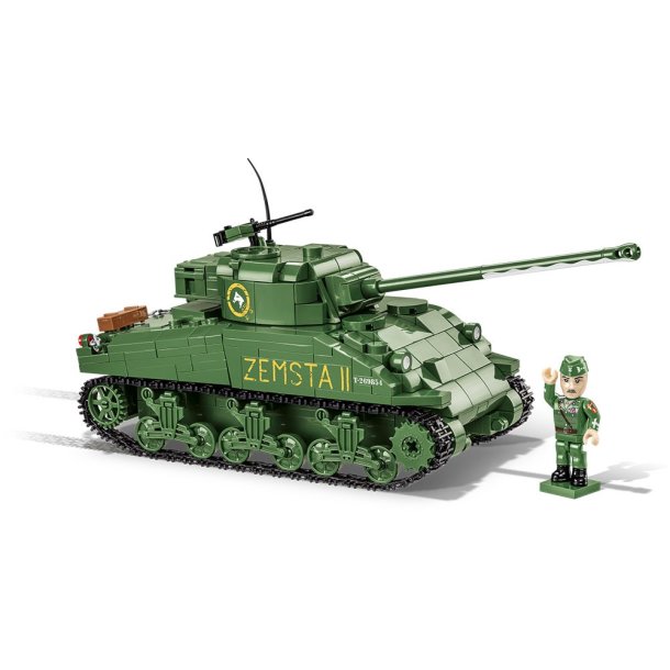 COBI Byggest WW2 Sherman IC Firefly Hybrid - 600 klodser