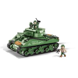 COBI Byggest Sherman M4A3E2 "Jumbo" - Samlest med 720 klodser