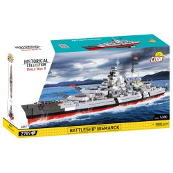 COBI Byggeklodser WW2 Battleship Bismarck - 2789 Klodser