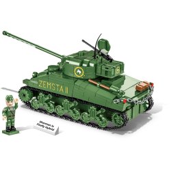 COBI Byggest WW2 Sherman IC Firefly Hybrid - 600 klodser