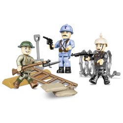 COBI Byggest - Figurer 3 stk - Soldiers of Great War