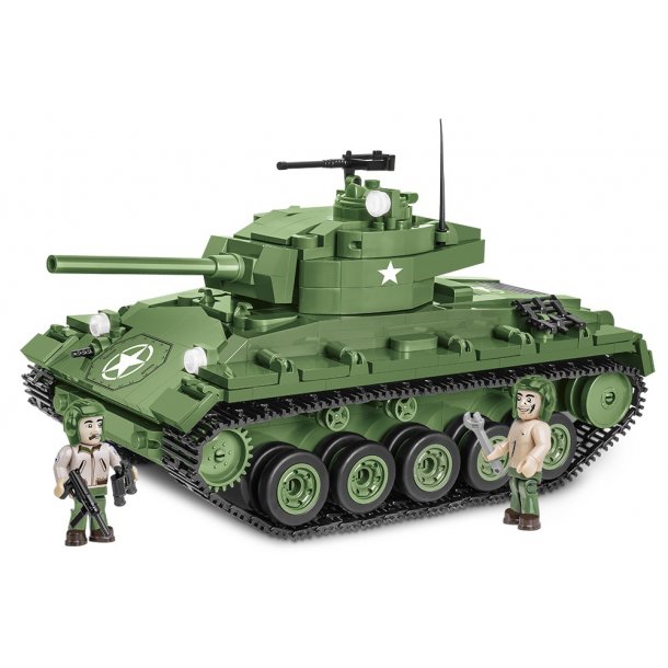  COBI Byggest Tank M24 Chaffee - 590 klodser