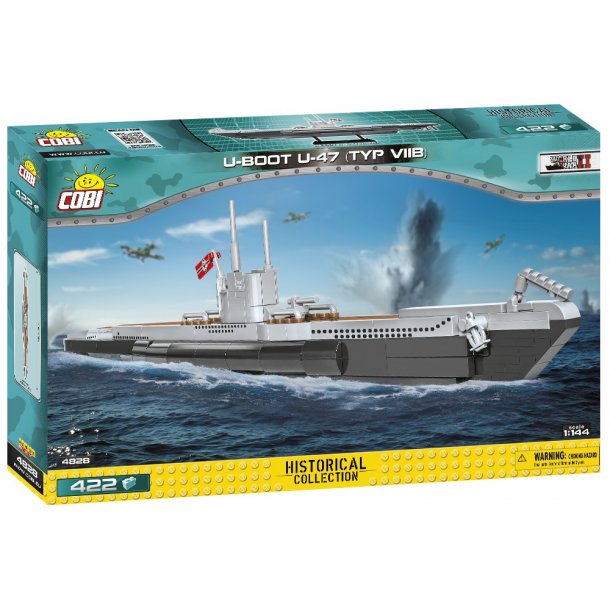 COBI Byggest Ubd V11B U-47 - 422 klodser