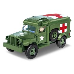 COBI Byggeklodser WW2 1942 Ambulance WC 54 - 293 Klodser