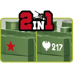 COBI Byggest T-34/76 - Scale 1:48 - 270 klodser