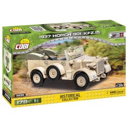 COBI Byggeklodser WW2 1937 Horch 901 (FFZ.15) - 178 Klodser