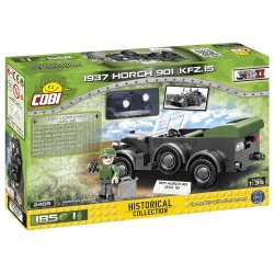 COBI Byggeklodser WW2 1937 Horch 901 (FFZ.15) - 185 Klodser