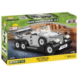 COBI Byggest WW2 1939 Mercedes G4 - 272 Klodser 
