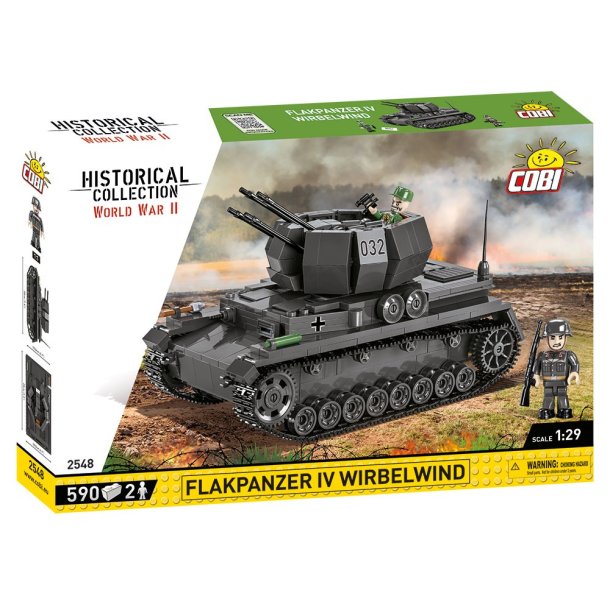 COBI Byggest Flakpanzer IV Wirbelwind - 590 klodser