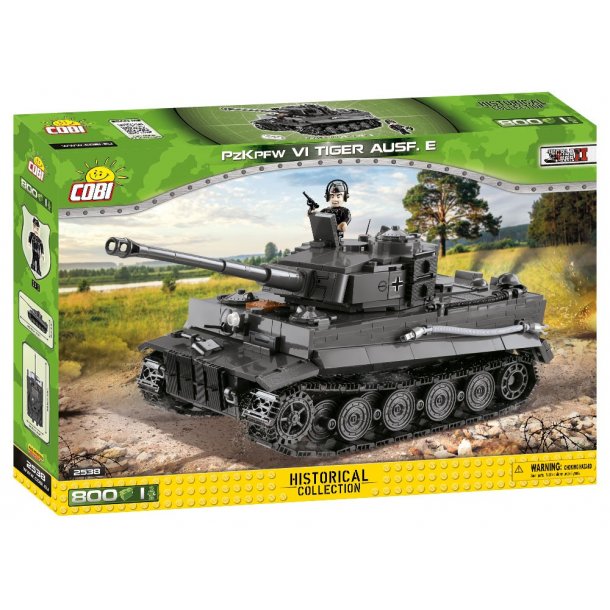 COBI Byggest PzKpfw VI Tiger Ausf. E - 800 Klodser