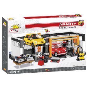 COBI Byggest Abarth Racing Garage Set - 590 Klodser 