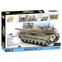 COBI Byggeklodser Armed Forces Merkava MK. I/II - 825 klodser