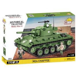  COBI Byggest Tank M24 Chaffee - 590 klodser