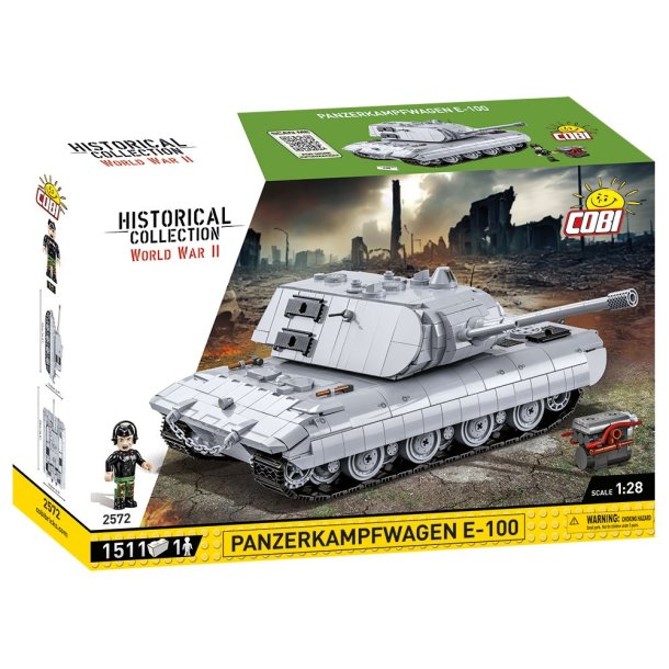 COBI Byggest Panzerkampfwagen E-100 - Samlest med 1511 klodser