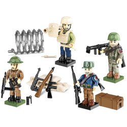 COBI Byggest - Company of Heroes 3 - Figurer 4 stk - 60 klodser