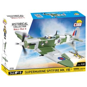 COBI Byggeklodser Supermarine Spitfire MK. VB Jagerfly - 344 klodser