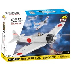 COBI Byggeklodser Mitsubishi A6M2 "Zero-Sen" - 347 klodser