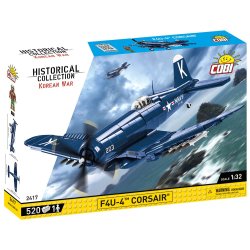 COBI Byggeklodser Korean War F4U-4 Corsair - 520 klodser