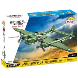 COBI Byggeklodser Lockheed P-38L Lightning Jagerfly - Samlest med 545 klodser