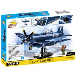 COBI Byggeklodser Korean War F4U-4 Corsair - 520 klodser