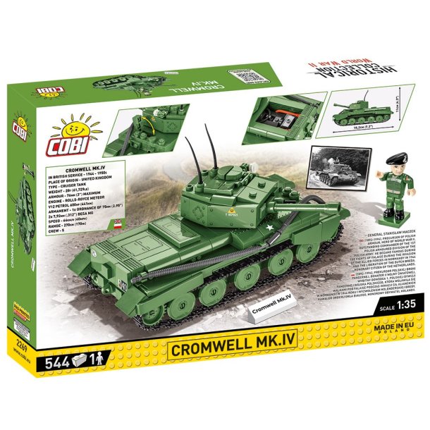 COBI Bygges�t Cromwell MK. IV - 544 Klodser
