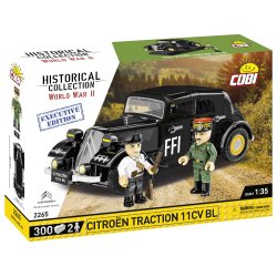 COBI Byggest WW2 Citroen Traction 11CV BL - 300 Klodser 