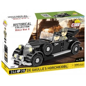 COBI Byggeklodser WW2 Charles De Gaulle's Horch 830BL - 244 Klodser