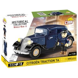 COBI Byggest WW2 Citroen Traction 7A - 222 Klodser 
