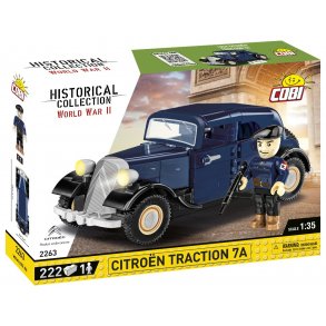 COBI Byggest WW2 Citroen Traction 7A - 222 Klodser 