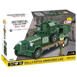 COBI Samlest World War I Rolls Royce Armoured Car - 267 Klodser