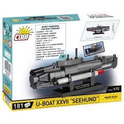 COBI Byggest U-Bd XXVII "Seehund" - 181 klodser