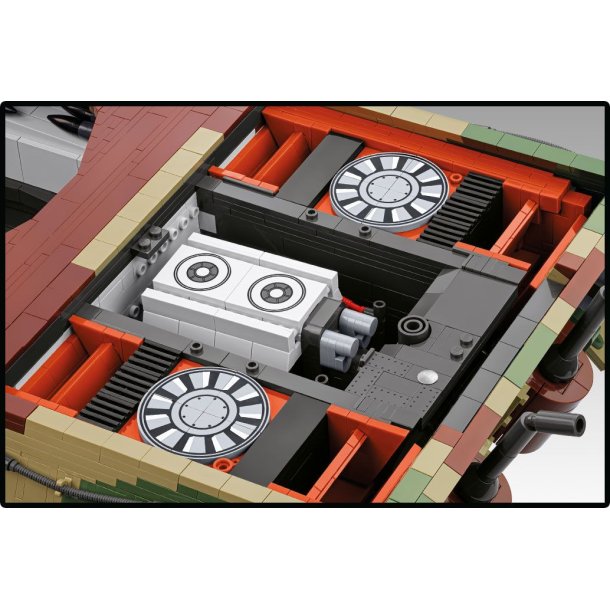 COBI Bygges�t Tiger II K�nigstiger - 11170 klodser