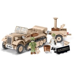 COBI Byggest WW2 SD.KFZ. 10 &amp; Field Kitchen - 367 Klodser