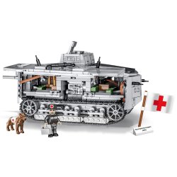 COBI Samlest World War I Sturmpanzerwagen A7V - 840 Klodser
