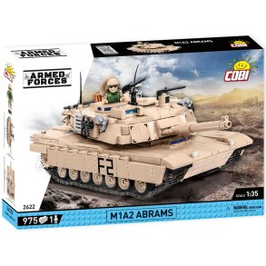 Byggeklodser Armed Forces M1A2 Abrams Tank - 975 klodser
