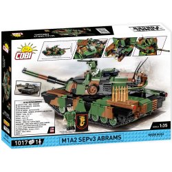 COBI Byggeklodser Armed Forces M1A2 Abrams Tank - 1017 klodser