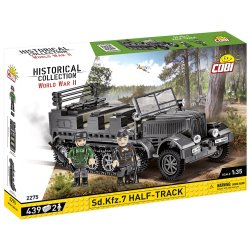 COBI Byggest WW2 SD.KFZ. 7 Half-Track- 439 Klodser