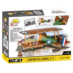COBI Samlest World War I Sopwith F.1 Camel - 176 klodser