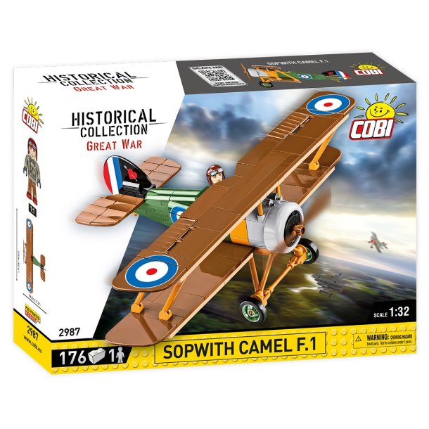 COBI Samlest World War I Sopwith F.1 Camel - 176 klodser