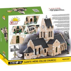 COBI Byggeklodser Sainte-Mre-glese Church - 2280 klodser