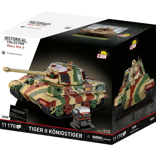 COBI Bygges�t Tiger II K�nigstiger - 11170 klodser