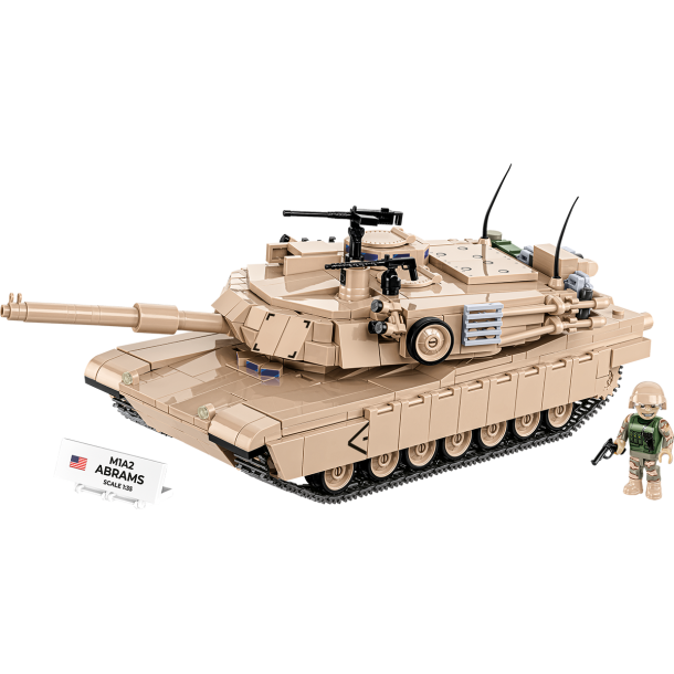 Byggeklodser Armed Forces M1A2 Abrams Tank - 1025 klodser