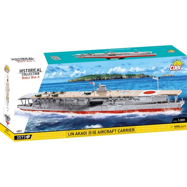 COBI Byggeklodser IJN Akagi Aircraft Carrier - 3573 klodser